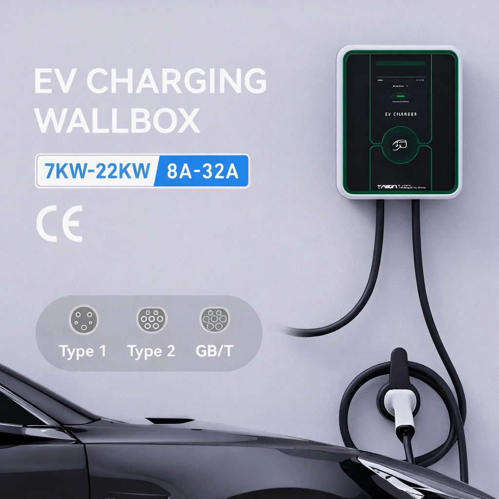 GridGlow Emerald 48A App-Smart EV Charger — product view 2