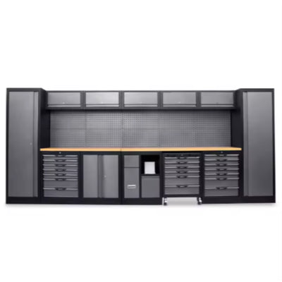 WallLine Garage Workbench & Cabinet Suite