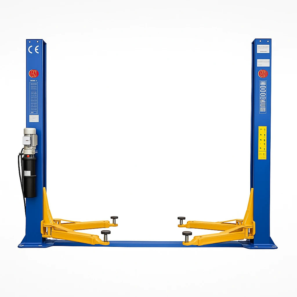 BlueForge Atlas A12 Asymmetric Two-Post Car Lift — product view 2