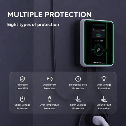 GridGlow Emerald 48A App-Smart EV Charger — product view 3