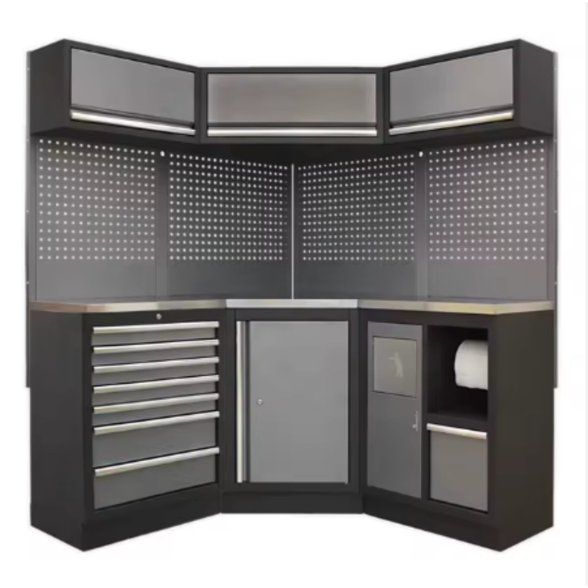 IronHaven CornerPro Modular Workstation Suite