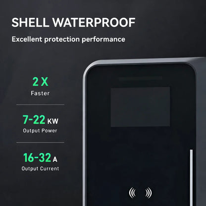 VoltAtelier Onyx Pro 80A EV Wall Charger — product view 2